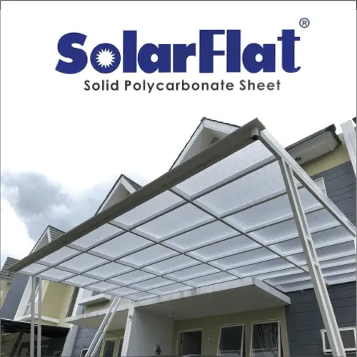 Kanopi Solarflat 3 mm  jakarta